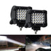 4 Row Of Light Beads Highlighting Strip Lights 72W Off- Road Vehicle Modification